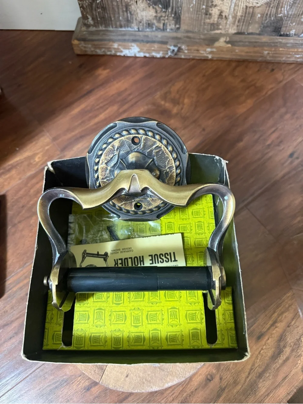 Vintage NIB Carriage House Collection Toilet Paper, Soap Dish, Light Switch